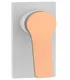 Miscelatore Incasso Doccia "Andare Bianco-Rose Gold"