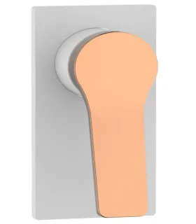 Miscelatore Incasso Doccia "Andare Bianco-Rose Gold"