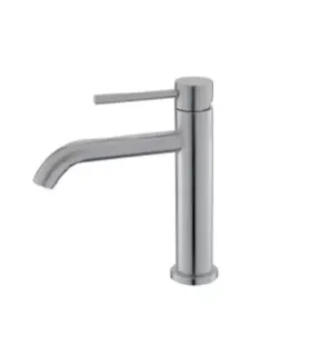 Miscelatore Lavabo " Artemis Inox Satinato"