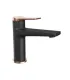 Miscelatore Lavabo "andare Nero-rose Gold"