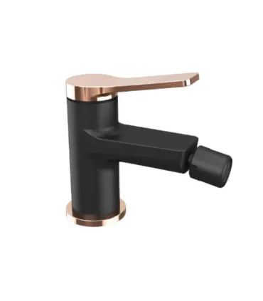 Miscelatore Bidet "andare Nero-rose Gold"