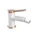 Miscelatore Bidet "andare Bianco-rose Gold"