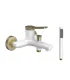 Miscelatore Vasca "Andare Bianco-Bronze"