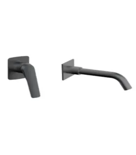 Miscelatore Lavabo Da Incasso "lea Gun Metal"