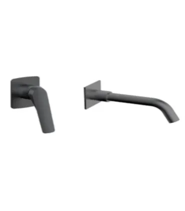 Miscelatore Lavabo Da Incasso "lea Gun Metal"