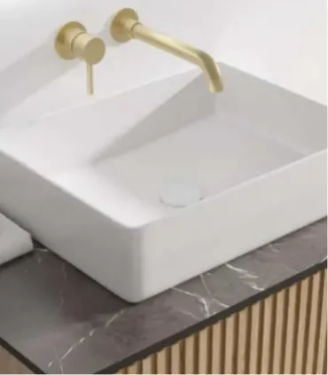 Miscelatore Lavabo Da Incasso "Artemis Oro Spazzolato" I KARAG I Ap shop