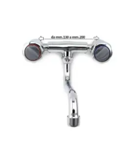 Miscelatore Lavello Cromo