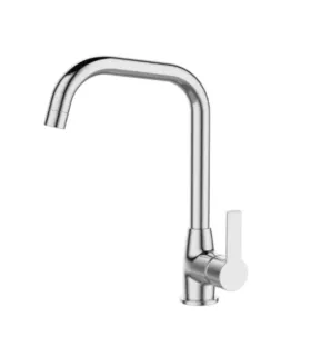 Miscelatore Lavabo Alto Con Leva Laterale "Tati" Cromo