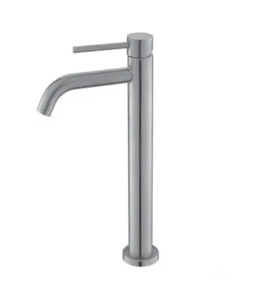 Miscelatore Lavabo Alto "artemis Inox Satinato"