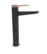 Miscelatore Lavabo Alto "andare Nero-rose Gold"
