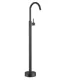 Miscelatore Da Terra Per Lavabo Freestanding "lea Gun Metal"