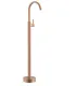 Miscelatore Da Terra Per Lavabo Freestanding "artemis Rose Gold"