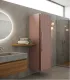 Pensile bagno "Burano" L30xH150 in mdf e pvc cannettato