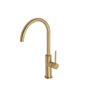 Miscelatore Lavello "Thea" Oro Spazzolato