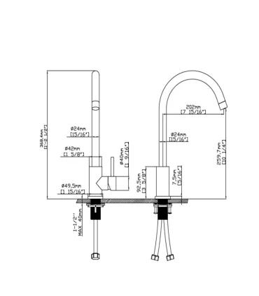 Miscelatore Lavello "Rosa K 100" Cromo I Karag I Ap shop