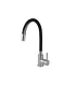 Miscelatore Lavello "Linux K221" Inox Satinato-Nero I Karag I Ap shop