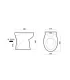 Trituratore Wc Integrato Sanitrit Sfa Watermatic W11SP 500 W scheda tecnica