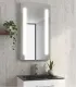 Specchio Bagno Retroilluminato Luce Led Rettangolare 900x500x40 Mm "Pic003"I Karag I Ap shop
