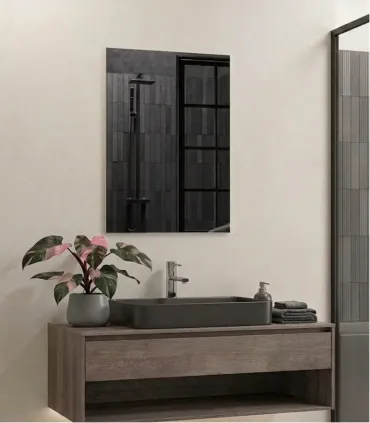 Specchio Bagno Rettangolare Reversibile  60X90 cm