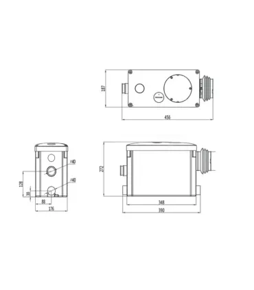 Politech Wall – Trituratore Universale da Incasso con Stazione di Sollevamento I Ap shop