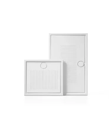 Piatto Doccia "Ceramic 30" in Ceramica Bianco Lucido Antiscivolo 70x140 Spessore 3 cm Tamanaco I Ap shop