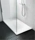Piatto Doccia "Ceramic 30" in Ceramica Bianco Lucido Antiscivolo 80x80 Spessore 3 cm Tamanaco