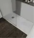 Piatto Doccia Flat in Marmoresina Bianco 80x80 H 2,5 cm Tamanaco