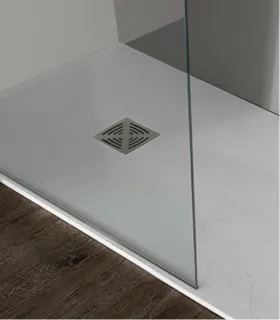 Griglia di Copertura 132×132 mm per Piatto Doccia Flat Finitura Bianca I Ap shop