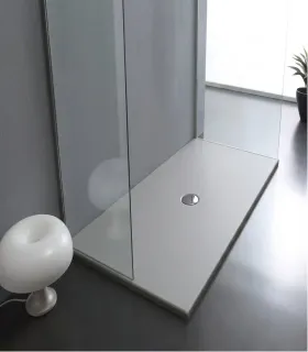 Piatto Doccia Acrylic H3 in Acrilico Rinforzato Bianco Lucido 72x90 H 3 cm Tamanaco