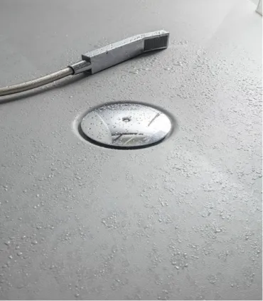 Piatto Doccia Angolare Acrylic H3 in Acrilico Rinforzato Bianco Lucido 100x100 H 3 cm Tamanaco I Ap shop