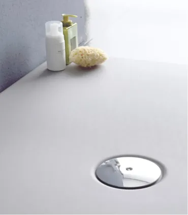 Piatto Doccia Angolare Acrylic H3 in Acrilico Rinforzato Bianco Velvet 80x80 H 3 cm Tamanaco I Ap shop