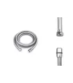 TUBO FLESSIBILE PER DOCCIA IN MATERIALE PLASTICO COLORE ARGENTO F 1/2" X F 1/2" CM 150