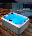 SPA Idromassaggio "M-3527" 4 Posti con Sistema Balboa USA, Bluetooth, Ozonizzatore e Cromoterapia LED