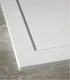 Piatto Doccia in Marmo Resina Serie Flat con Bordo Integrato Bianco 70x180 H 3,3 cm Tamanaco I Ap shop
