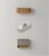 Mobile Bagno "Pillè" 100 cm 2 Ante 1 Cassetto Finitura Acacia con Lavabo in Porcellana e Specchio I Karag I Ap shop