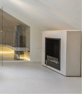 Caminetto a Bioetanolo "Nolita" Finitura Nero Maison Fire I Ap shop