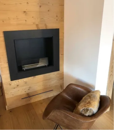 Caminetto a Bioetanolo "Nolita" Finitura Nero Maison Fire I Ap shop
