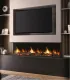 Camino Elettrico Ardelis 150 cm – 3 Lati con Effetto Fiamma e Acquario Maison Fire