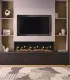 Camino Elettrico Ardelis 150 cm – 3 Lati con Effetto Fiamma e Acquario Maison Fire