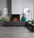 Camino Elettrico Led "Velera" – Effetto Fiamma Realistico, Crepitio e Riscaldamento 2 kW Maison Fire