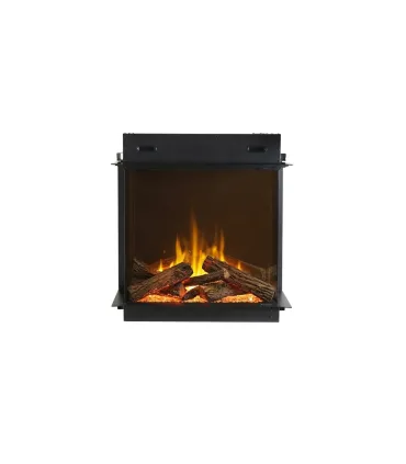 Camino Elettrico Led "Velera" – Effetto Fiamma Realistico, Crepitio e Riscaldamento 2 kW Maison Fire