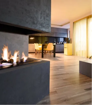 Biocamino "Trilato Classico Bio" da Incasso a Penisola Maison Fire I Ap shop