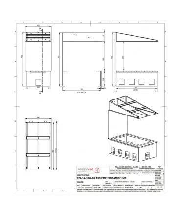 Biocamino "Trilato Classico Bio" da Incasso a Penisola Maison Fire I Ap shop
