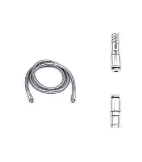 TUBO FLESSIBILE PER DOCCIA IN OTTONE CROMATO MM 15/19 X 15/19 CM 150 PER RUBINETTERIE BANDINI