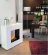 Camino Elettrico Bifacciale Free-Standing con Effetto Fumo e Brace Boheme Maison Fire I Ap shop