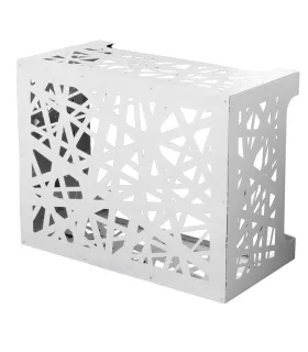Copricondizionatore copertura per climatizzatore ARTIST M Bianco in alluminio L86 x P44 x H68 cm
