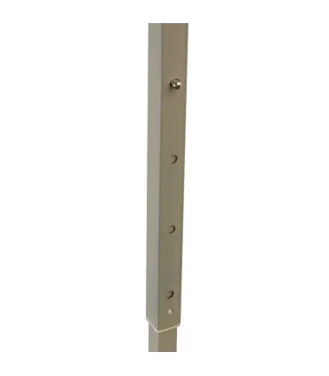 Gazebo richiudibile pieghevole MARKET 3 X 4,5 Bianco ricoperto in PVC impermeabile