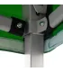 Gazebo richiudibile pieghevole MARKET 3 X 3 Verde ricoperto in PVC impermeabile