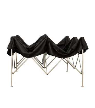 Telo tetto Nero 3X3 impermeabile per ricambio gazebo richiudibile MARKET