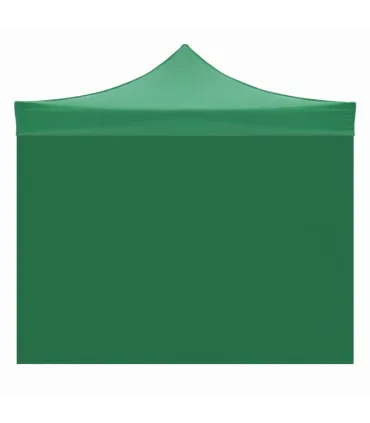 Telo laterale 3x2mt verde impermeabile per gazebo richiudibile MARKET